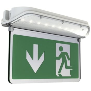 Ansell Lighting AHARLED/L/AU Double Sided Arrow Up Legend for Harrier LED Exit Sign