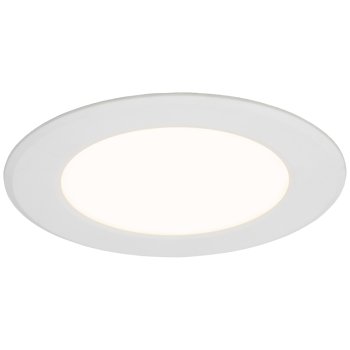 Ansell Lighting ALODLED/95/WW Lodi Slim 8W 3000K White LED Downlight