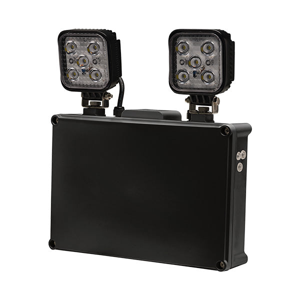 Bell 09102 Spectrum 14W High Power Emergency Twin Spot - Black