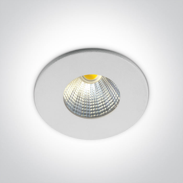 One Light 10103B Mini Spots Aluminium 1W/2W - 35mm Cut-Out