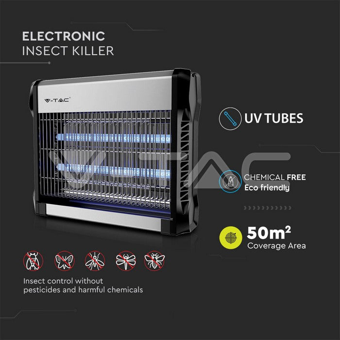 2 x 8W 16W Electronic Insect Killer SKU: 11179 | VT: VT-3216