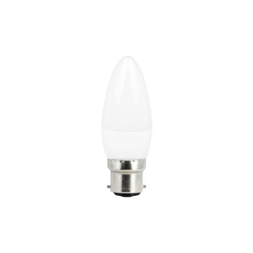Integral LED Candle Bulb B22 250Lm 2.2W 4000K Non-Dimm 280 Beam Frosted Integral - ILCANDB22NE080