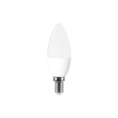 Integral LED Candle Bulb E14 470Lm 4.9W 4000K Dimmable 280 Beam Frosted Integral - ILCANDE14DE094