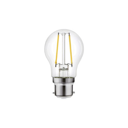 Integral LED Omni Filament Golf Ball Bulb B22 250Lm 2W 4000K Non-Dimm 320 Beam Clear Integral - ILGOLFB22NE065