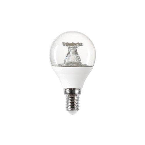 Integral LED Golf Ball Bulb E14 470Lm 4.9W 4000K Non-Dimm 220 Beam Clear Integral - ILGOLFE14NE084