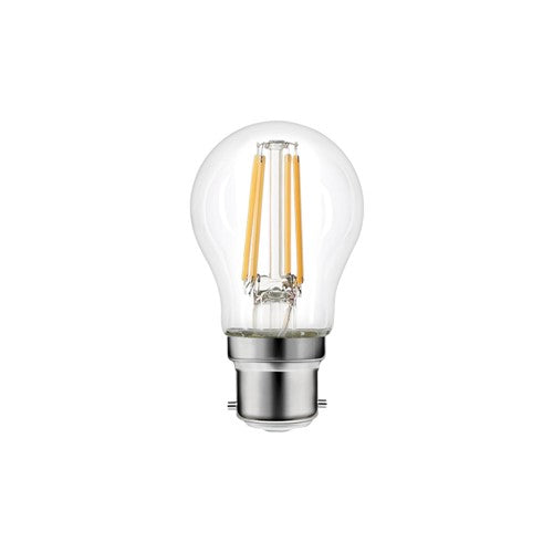 Integral LED Omni Filament Golf Ball Bulb B22 470Lm 3.4W 4000K Dimmable 320 Beam Clear Full Glass Integral - ILGOLFB22DE071