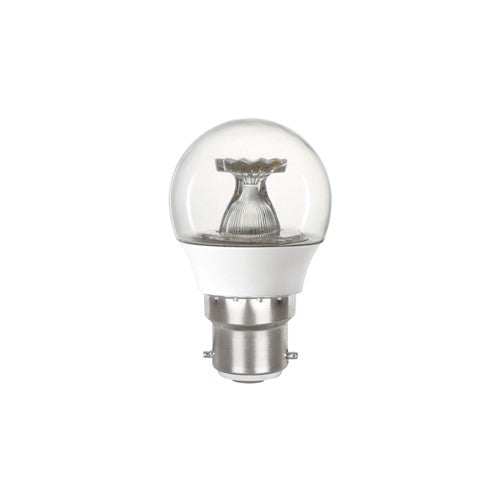 Integral LED Golf Ball Bulb B22 250Lm 2.9W 4000K Non-Dimm 220 Beam Clear Integral - ILGOLFB22NE076