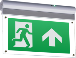 230V IP20 Wall or Ceiling Mounted LED Emergency Exit Sign