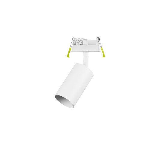 Integral LED Accentplus Spotlight S1 56Mm Diameter 100Mm Length Gu10 Led Recessed Mounted 70Mm Cutout Adjustable White Finish - ILNEV031