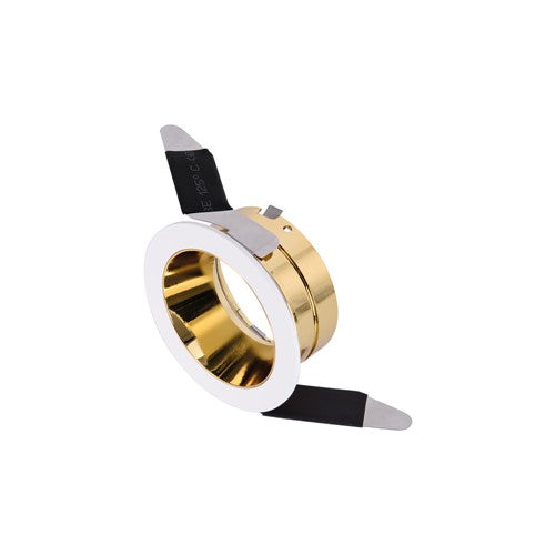 Integral LED Accentplus Mini Downlight For Led Mr11 45Mm Cutout Ip20 Mirror Gold Round - ILDL45N015