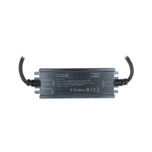 Integral LED Constant Voltage Driver 50W 24Vdc Ip67 Non-Dimm 200-240V Input Integral - ILDRCVC130