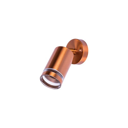 Integral LED Outdoor Stainless Steel Adjustable Wall Spotlight Light Ip65 1Xgu10 Copper Integral - ILDED055