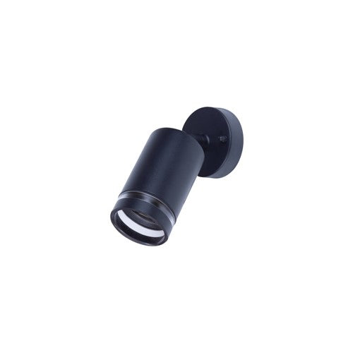 Integral LED Outdoor Stainless Steel Adjustable Wall Spotlight Light Ip65 1Xgu10 Black Integral - ILDED054