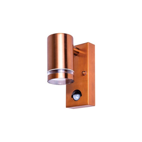 Integral LED Outdoor Stainless Steel Down Wall Light Pir Ip54 1Xgu10 Copper Integral - ILDED046