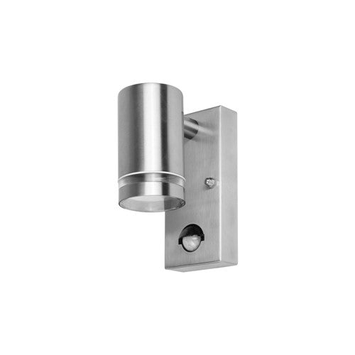 Integral LED Outdoor Stainless Steel Down Wall Light Pir Ip54 1Xgu10 Steel Integral - ILDED044
