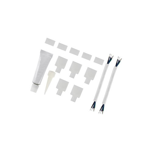 Integral LED Ip65 Kit 5 X Pierced End Caps 5 X Sealed End Caps 2 Sets Of 100Mm Live Cables And Silicon Tube For 14.5Mm Ip65 Cob High Uniformity Rgb Strips - ILSTAB341