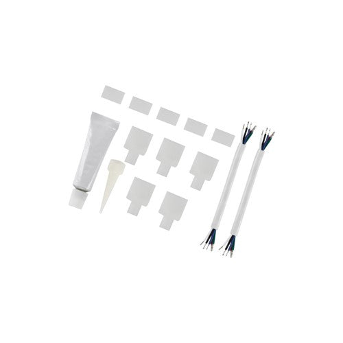 Integral LED Ip65 Kit 5 X Pierced End Caps 5 X Sealed End Caps 2 Sets Of Live Cables And Silicon Tube For 14.5Mm Ip65 Cob High Uniformity Rgbw Strips - ILSTAB374