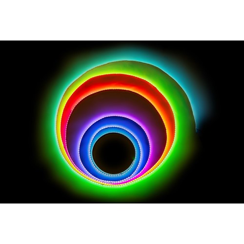 Integral LED Cob High Uniformity Pro Strip Ip20 5M Pack Rgb Digital 24V 22W/M 720Led/M 12Mm Width Built-In Steel Lining - ILSTRGBA342E