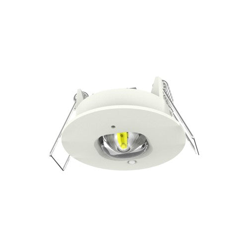 Integral LED Emergency Compact Downlight 1W 120Lm 3Hr Non-Maintained 38Mm Cutout 5700K Open Area Manual Test Integral Led - ILEMDL072