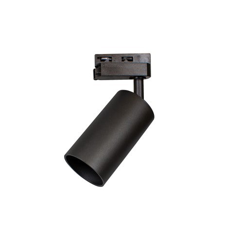 Integral LED Accentplus Spotlight S1 56Mm Diameter 100Mm Length Gu10 Led Single Circuit Track Mounted Adjustable Black Finish - ILNEV044