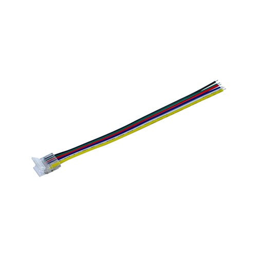 Integral LED Connector To 150Mm Wire 5Pack For 12Mm Width Ip20 Rgb+Cct Strip - ILSTAA409