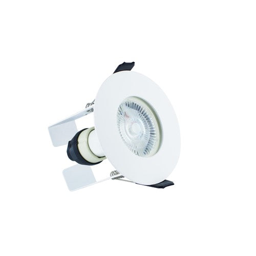 Integral LED Evofire Fire Rated Downlight 70Mm Cutout 3Pack Ip65 White Round +Gu10 Holder & Insulation Guard Integral - ILDLFR70D003-3