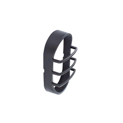 Integral LED Tough Shell Compact Bulkhead 213X120Mm Black Oval Louvre Accessory - ILBHPA008