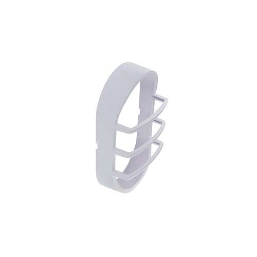 Integral LED Tough Shell Compact Bulkhead 213X120Mm White Oval Louvre Accessory - ILBHPA012