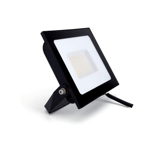 Integral LED Compact Slim Floodlight 50W 5000Lm 4000K 120 Beam 100Lm/W Ip65 Ik08 Integral Led Black - ILFLE021