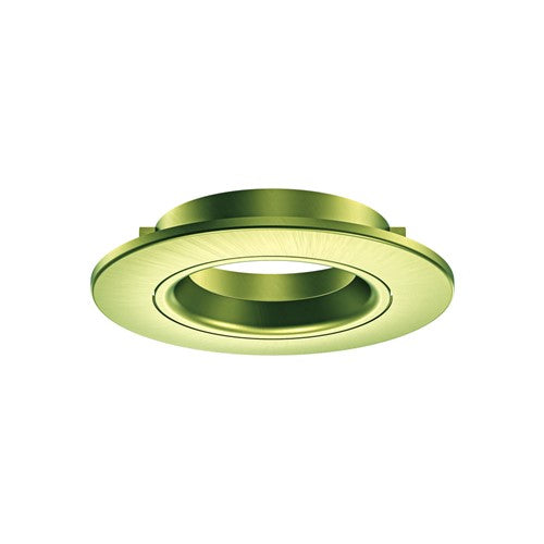 Integral LED Luxfire2 Fire Rated Downlight Tiltable Antique Brass Bezel Integral - ILDLFR92C029