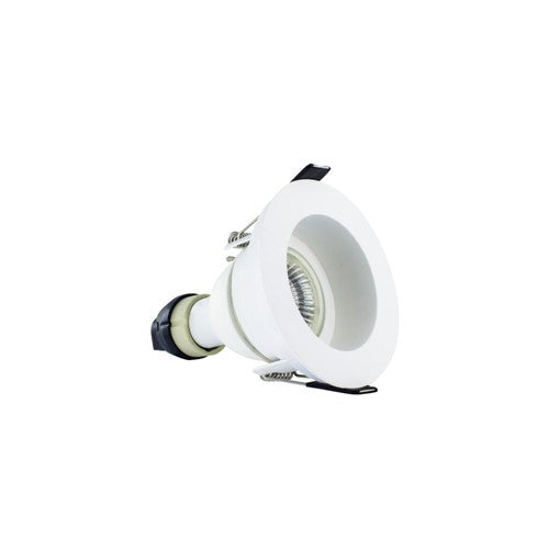 Integral LED Evofire Fire Rated Downlight 70Mm Cutout Ip65 White Recessed +Gu10 Holder Integral - ILDLFR70E001