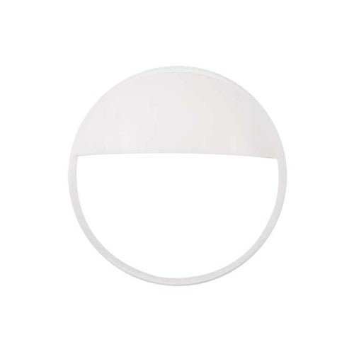 Integral LED Tough Shell Compact Bulkhead 215Mm Dia White Circular Eyelid Accessory - ILBHPA009