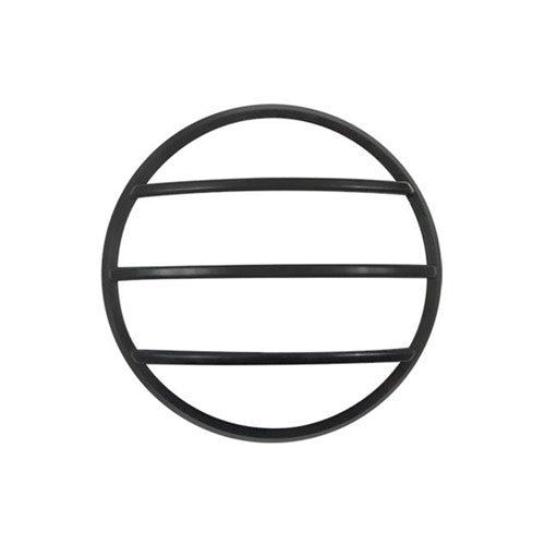 Integral LED Tough Shell Compact Bulkhead 215Mm Dia Black Circular Louvre Accessory - ILBHPA006