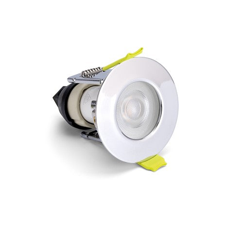 Integral LED Evofire Mini Fire Rated Downlight Ip65 43Mm Cutout 55Mm Dia Polished Chrome Finish Includes Gu10 Holder - ILDLFR43D062