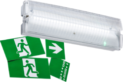 230V IP65 3W LED Emergency Bulkhead Maintained/Non- Maintained