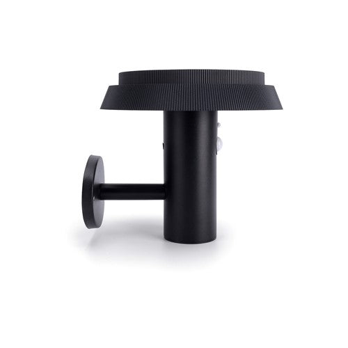 Integral LED True Solar Outdoor Wall Light Ip65 Adjustable 40/220/340Lm 6W Cct Adjustable 3/4/6500K Black Integral - ILSWLB007