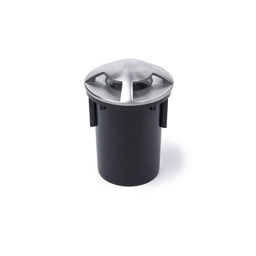 Integral LED Outdoor In Ground Uplight Ip67 1Xgu10 Pathlight 4 Way Stainless Steel Integral - ILGDB075