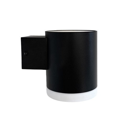 Integral LED True Solar Outdoor Stainless Steel Wall Light Ip65 Adjustable 25/85/115Lm 1.2W 3000K Black Integral - ILSWLB005