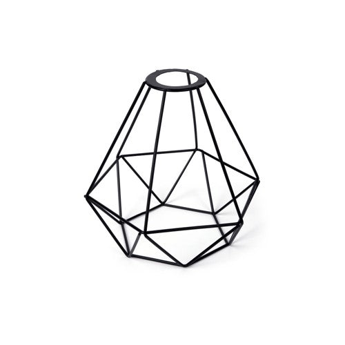 Integral LED Indoor Pendant Diamond Lampshade Cage Ip20 Black Integral - ILDIB035