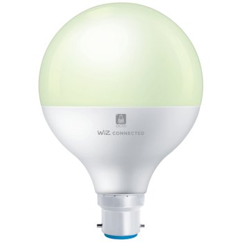 Ansell Lighting AOCTOW/G95LED/RGBTW/B22 OCTO Smart 11W RGB/Tunable White Dimmable B22 G95 Frosted LED Bulb