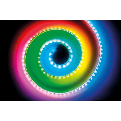 Integral LED Digital Pixel Strip Ip20 5M Rgb 12V 14.4W/M 60Led/M 10Mm Width 115 Beam Bag Pack Integral - ILSTRGBA073E