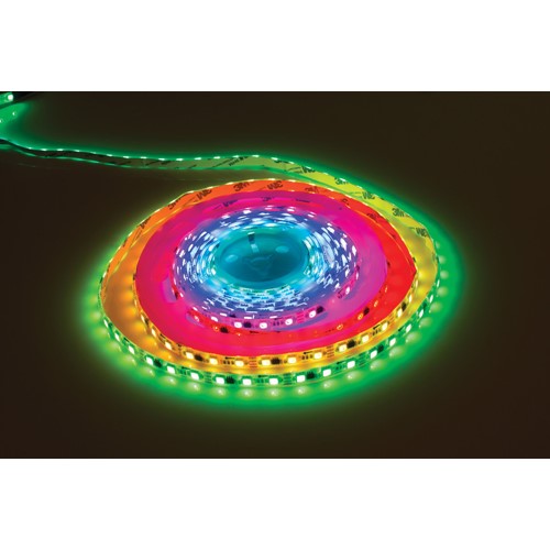 Integral LED Digital Pixel Strip Ip65 5M Rgb 12V 14.4W/M 60Led/M 10Mm Width 115 Beam Bag Pack Integral - ILSTRGBB074E