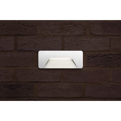 Integral LED Outdoor Decorative Wall Light Pathlux Brick Ip65 160Lm 3W 3000K Down Light White Integral - ILBLA019