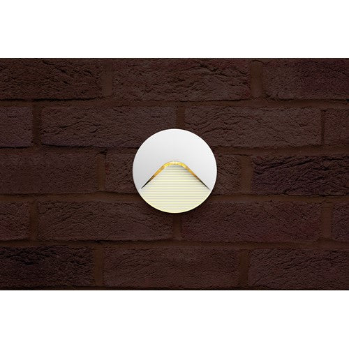 Integral LED Outdoor Decorative Wall Light Pathlux Step Ip65 100Lm 2.2W 3000K Down Light White Integral - ILBLA020