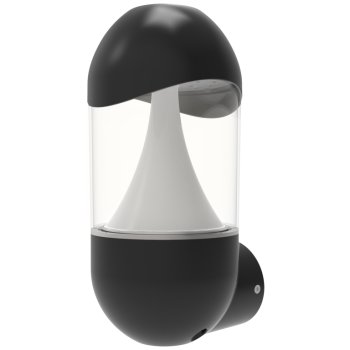 Ansell Lighting ALEOLED/WL Leo 8W CCT Selectable Graphite LED Wall Lantern