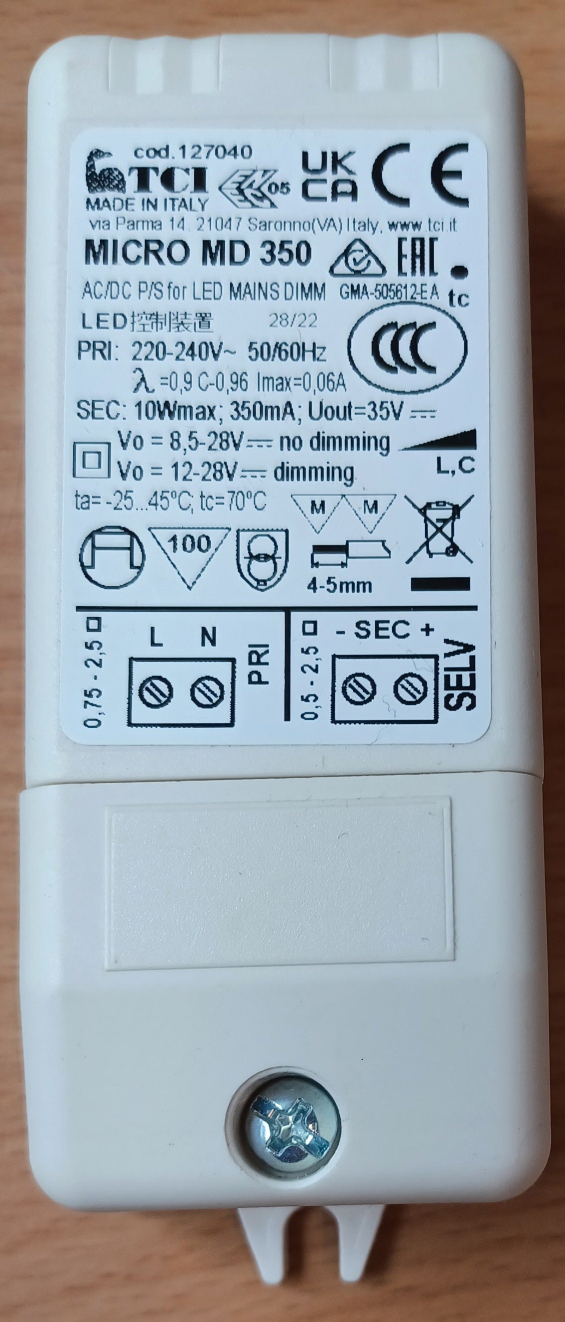 MICRO MD 350 (127040)