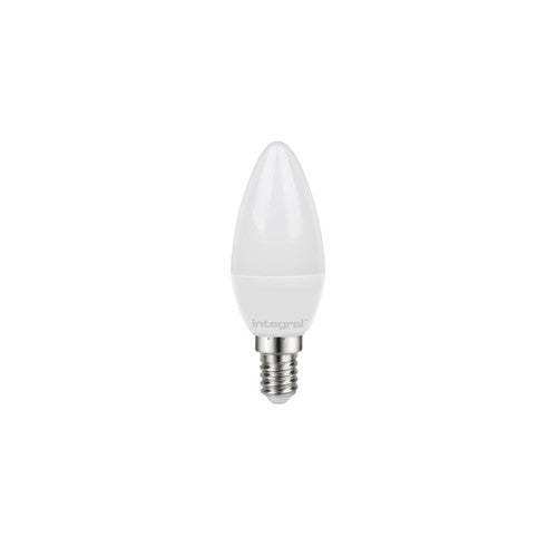 Integral LED Candle Bulb E14 250Lm 2.2W 2700K Non-Dimm 280 Beam Frosted Integral - ILCANDE14NC006