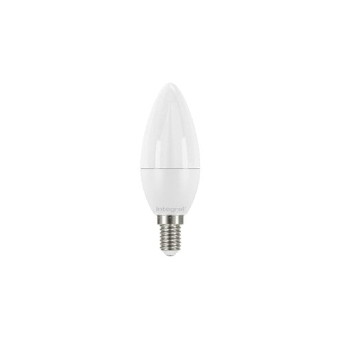 Integral LED Candle Bulb E14 806Lm 7.2W 2700K Non-Dimm 260 Beam Frosted Integral - ILCANDE14NC054