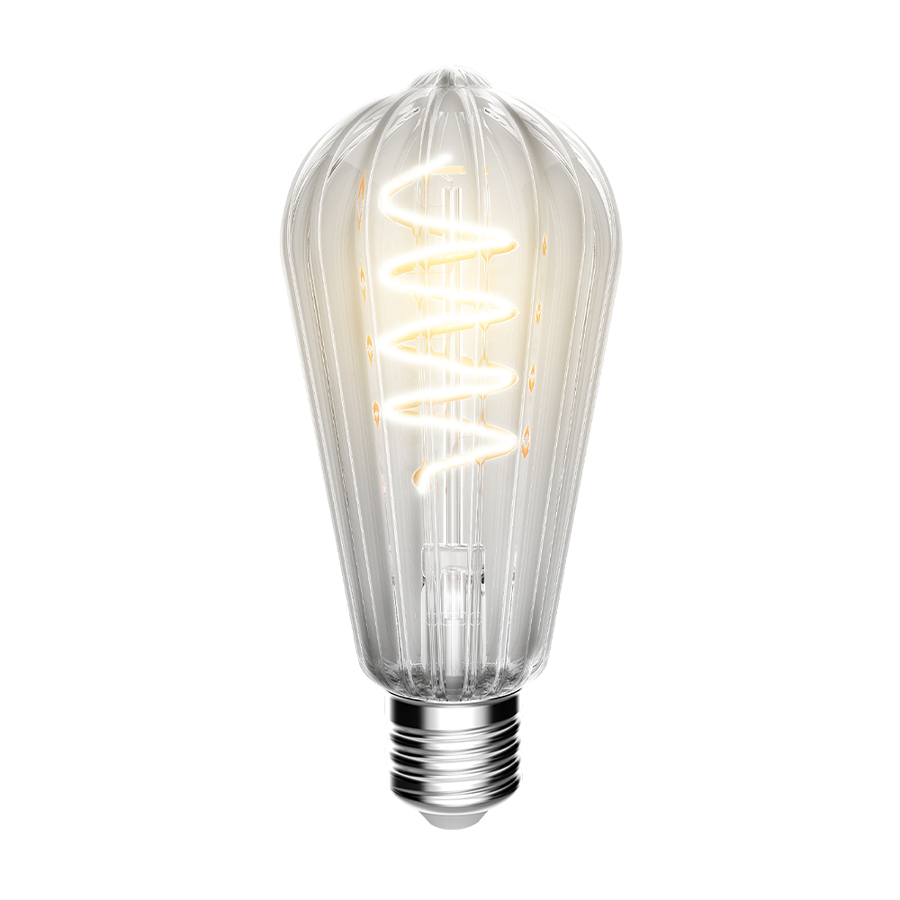 Crompton 21815 LED Decorative Solis ST64 Clear 3.5W 1800K ES-E27