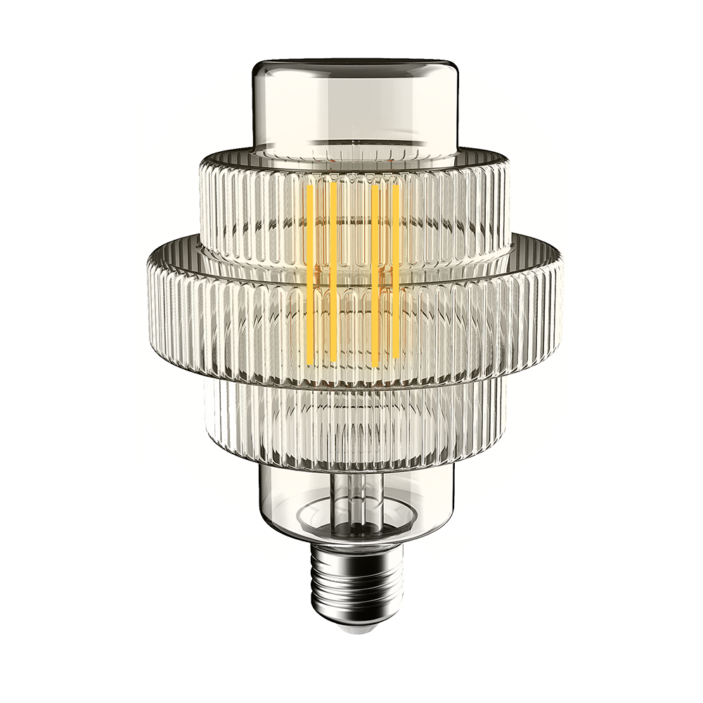 Crompton 21921 LED Decorative Gear 112 Clear 4.9W 1800K ES-E27